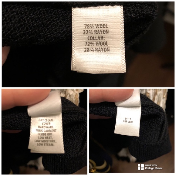 Sold St. John Collection Black Santana Knit Jacket with Signature Pearl Buttons - Picture 10 of 10